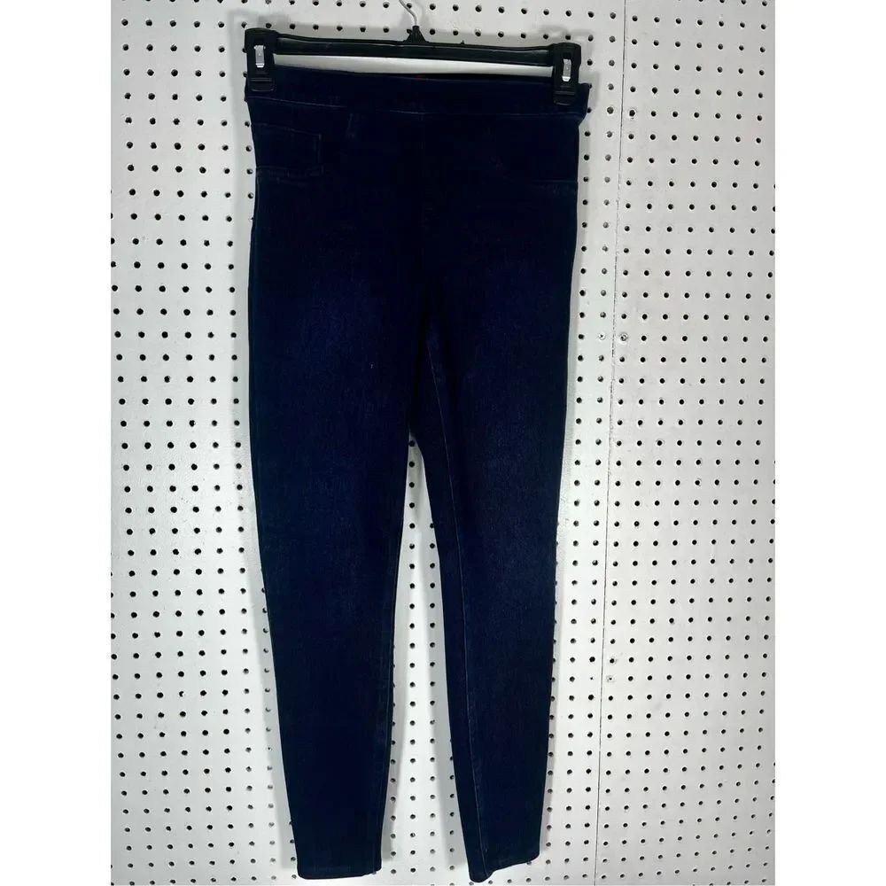 Spanx denim blue leggings